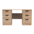 Nashville 6 Drawer Kneehole Desk