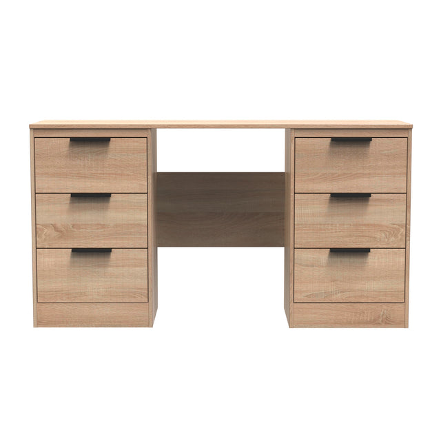 Nashville 6 Drawer Kneehole Desk