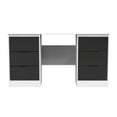 Nashville 6 Drawer Kneehole Desk