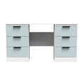 Nashville 6 Drawer Kneehole Desk