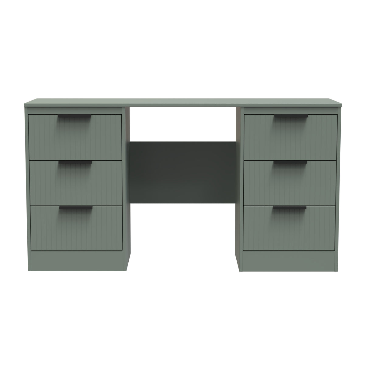 Nashville 6 Drawer Kneehole Desk