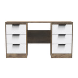 Nashville 6 Drawer Kneehole Desk