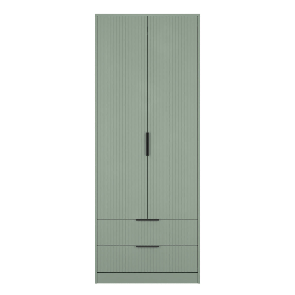 Nashville Tall 2 Drawer Wardrobe