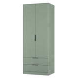 Nashville Tall 2 Drawer Wardrobe