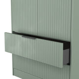 Nashville Tall 2 Drawer Wardrobe