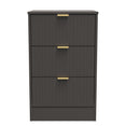Nashville 3 Drawer Bedside Cabinet