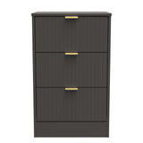Nashville 3 Drawer Bedside Cabinet