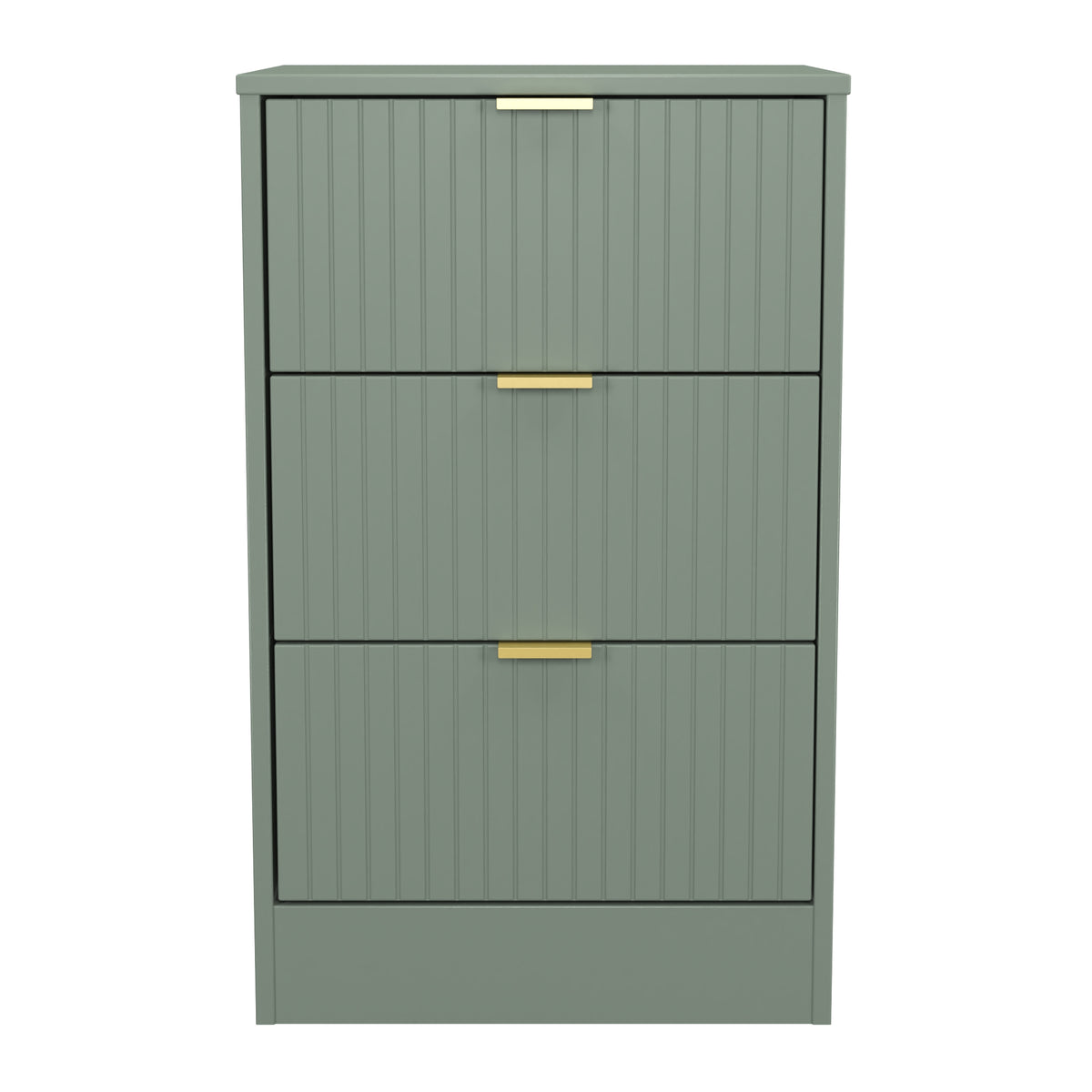 Nashville 3 Drawer Bedside Cabinet