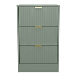 Nashville 3 Drawer Bedside Cabinet