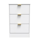 Nashville 3 Drawer Bedside Cabinet