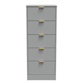 Nashville 5 Drawer Bedside Cabinet