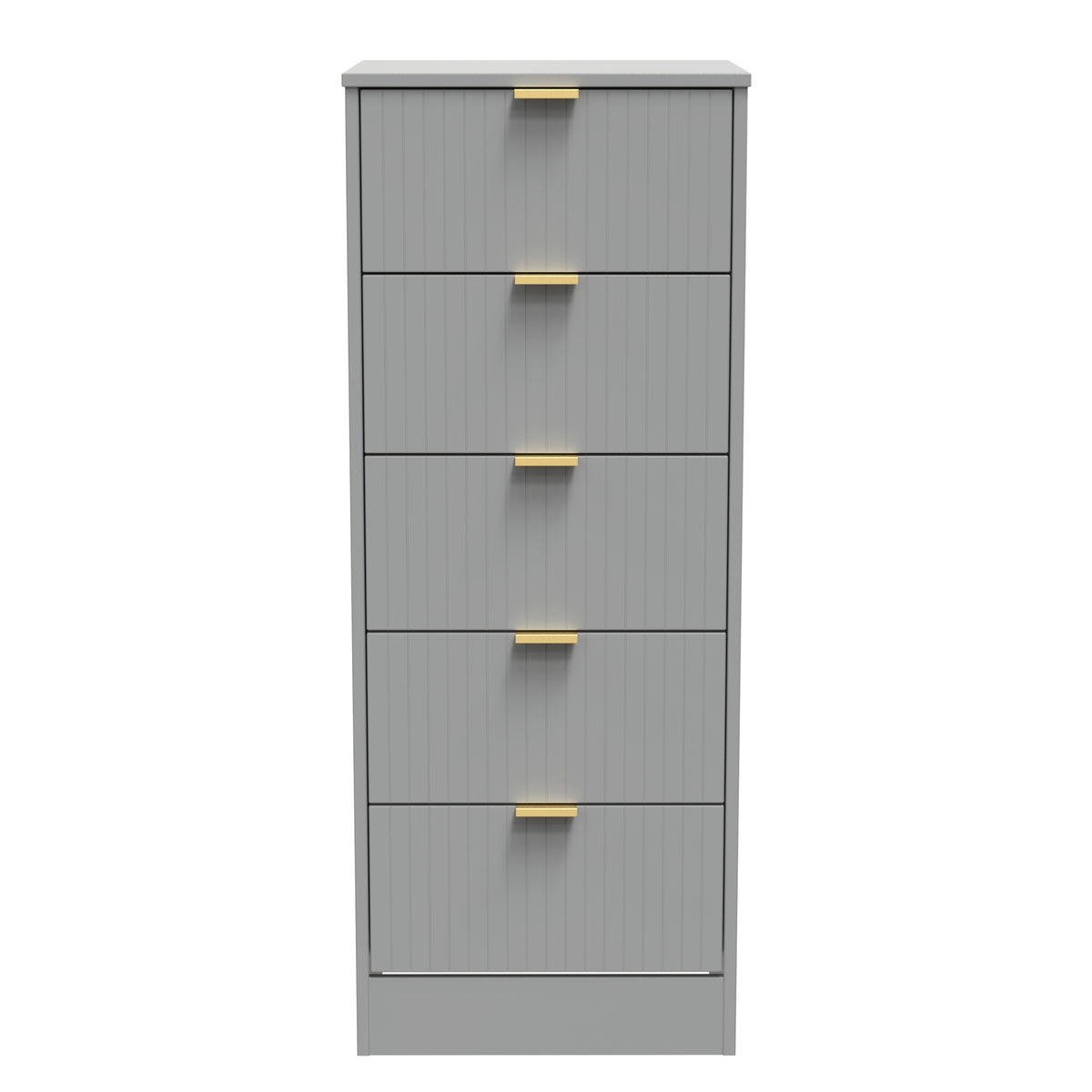 Nashville 5 Drawer Bedside Cabinet