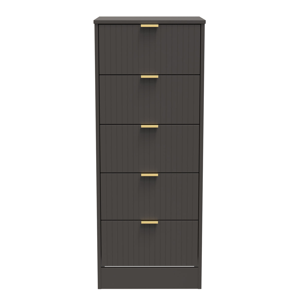 Nashville 5 Drawer Bedside Cabinet