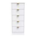 Nashville 5 Drawer Bedside Cabinet