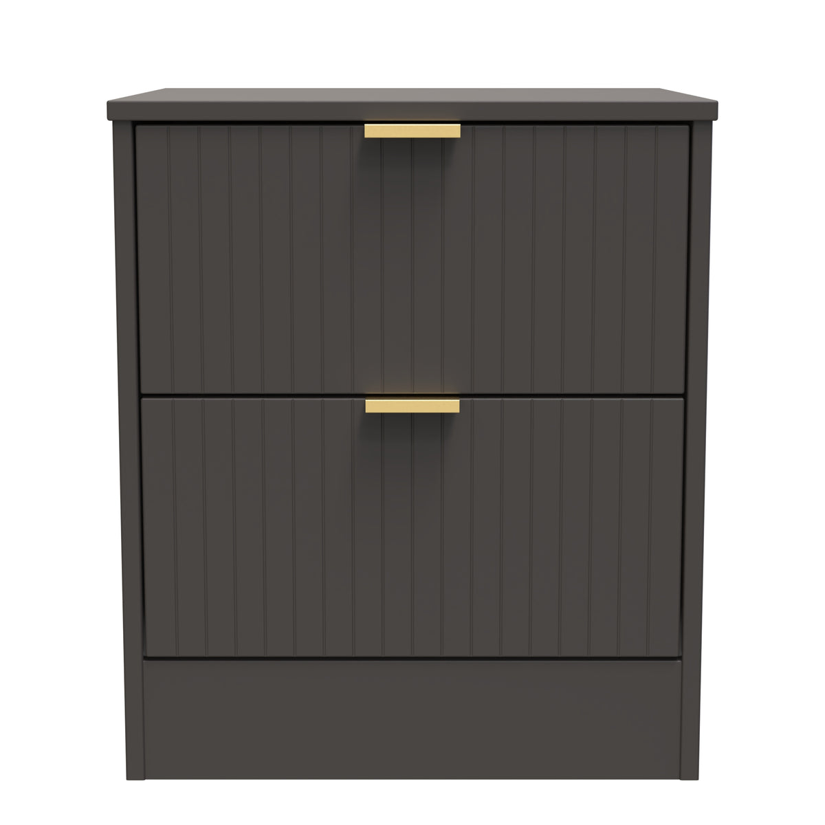 Nashville 2 Drawer Bedside Cabinet