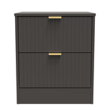 Nashville 2 Drawer Bedside Cabinet