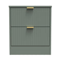 Nashville 2 Drawer Bedside Cabinet