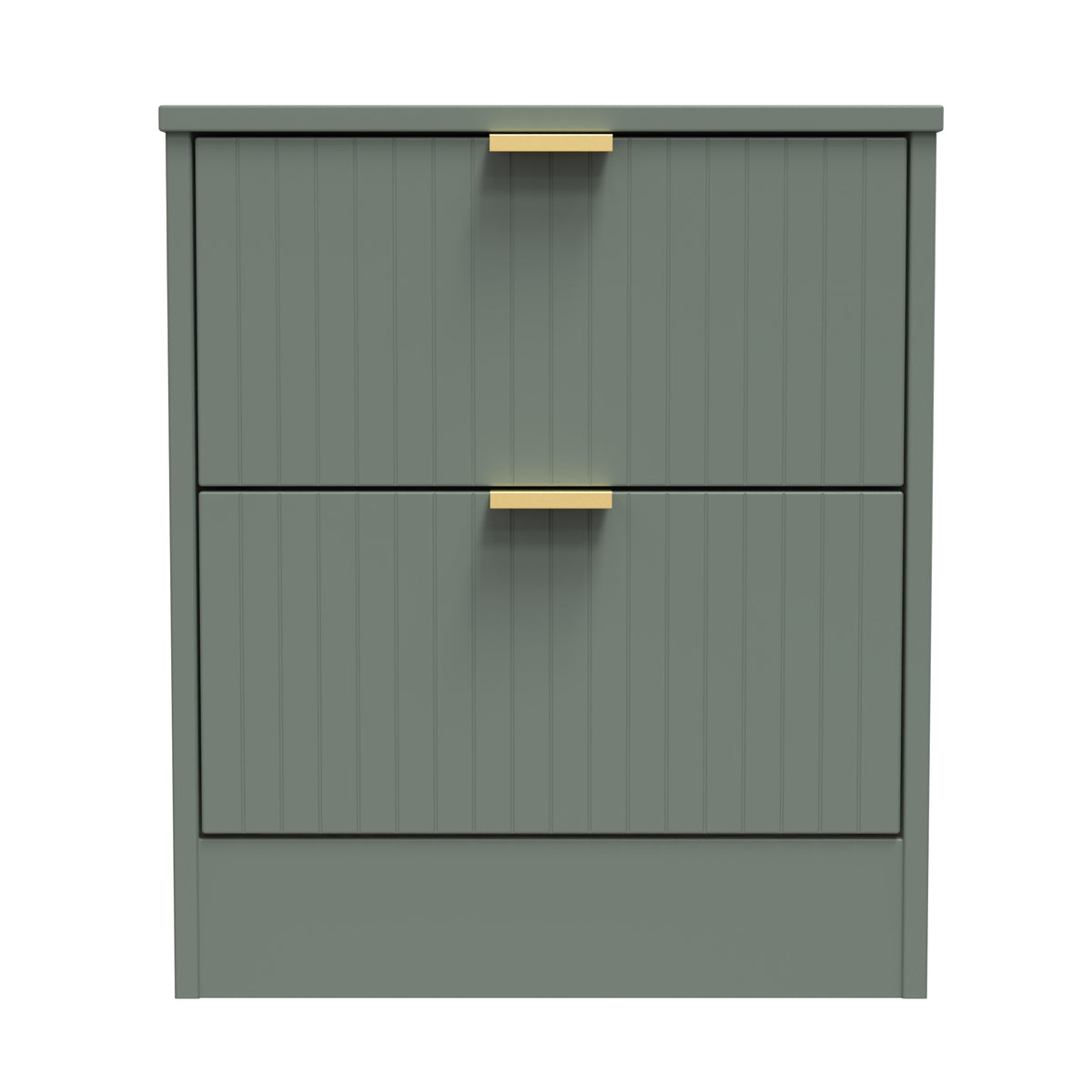 Nashville 2 Drawer Bedside Cabinet