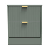 Nashville 2 Drawer Bedside Cabinet