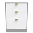 Nashville 3 Drawer Midi Deep Chest