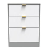 Nashville 3 Drawer Midi Deep Chest