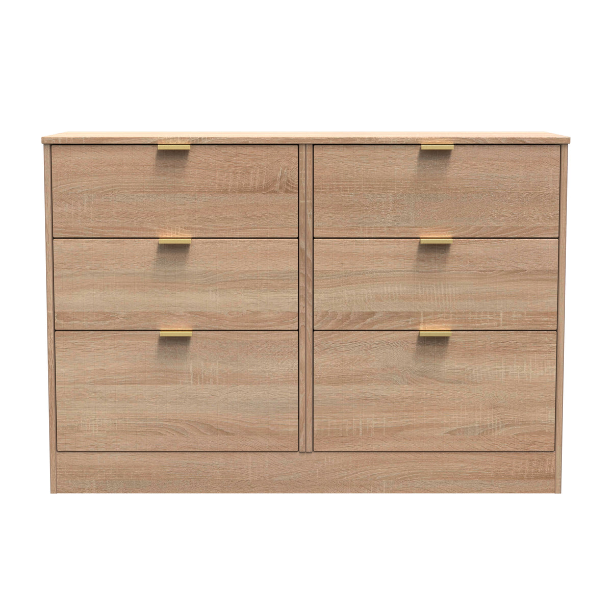 Nashville 6 Drawer Midi Chest