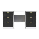 Nashville 6 Drawer Kneehole Desk