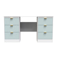 Nashville 6 Drawer Kneehole Desk