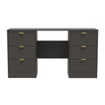 Nashville 6 Drawer Kneehole Desk
