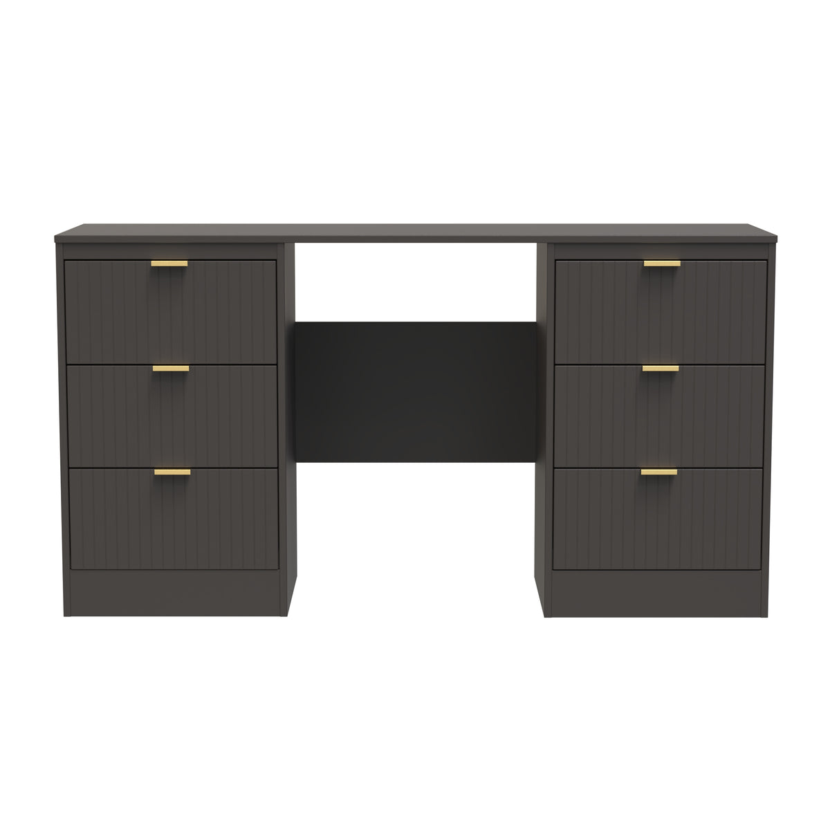 Nashville 6 Drawer Kneehole Desk