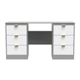 Nashville 6 Drawer Kneehole Desk