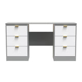 Nashville 6 Drawer Kneehole Desk