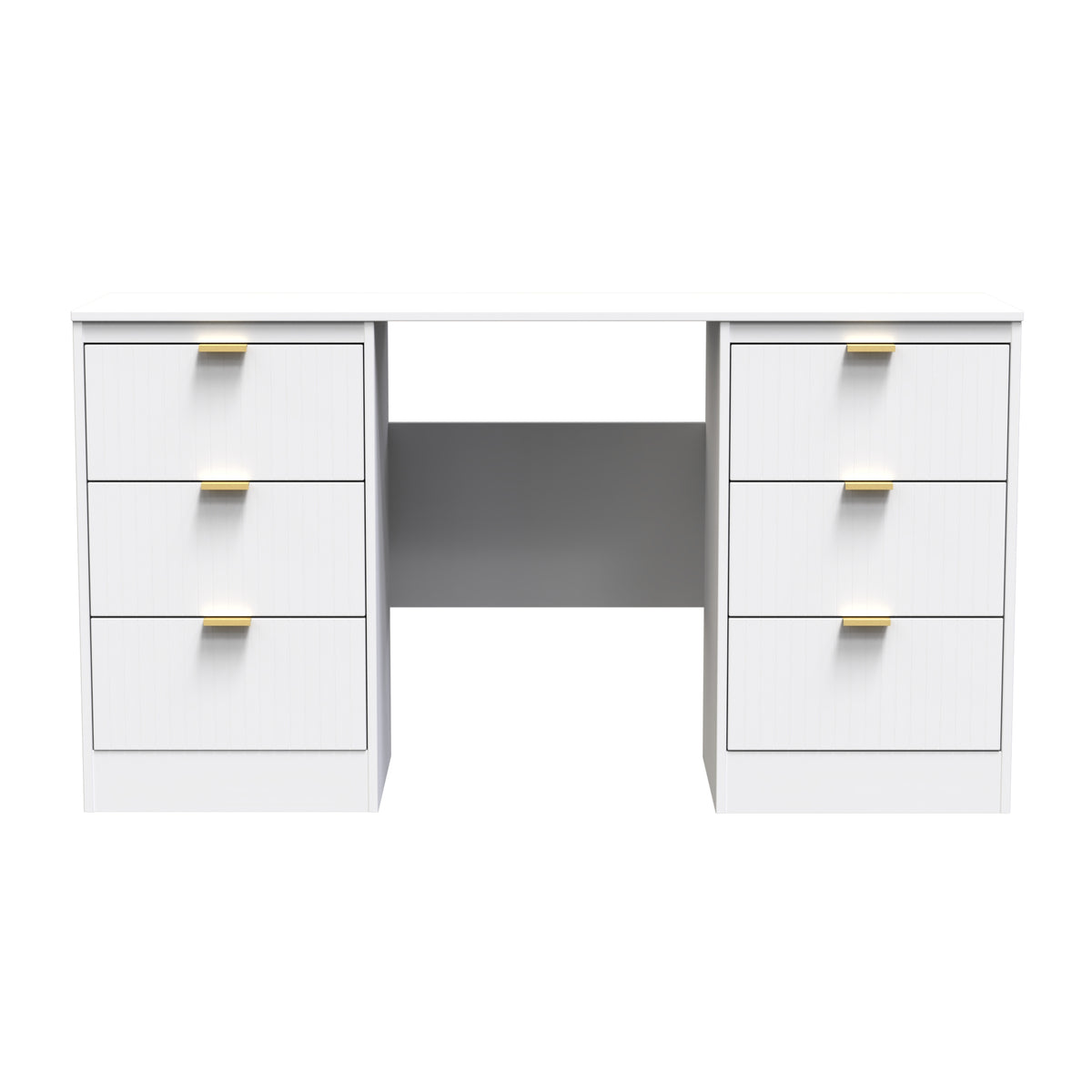 Nashville 6 Drawer Kneehole Desk