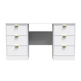 Nashville 6 Drawer Kneehole Desk