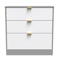Nashville 3 Drawer Deep Chest