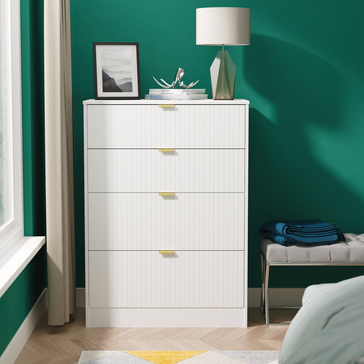 Nashville 4 Drawer Deep Chest