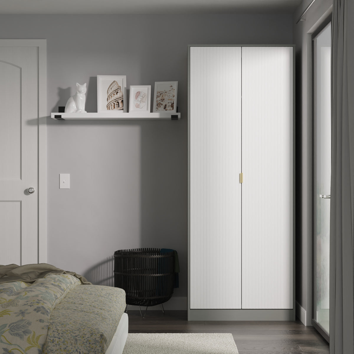 Nashville Tall Plain Wardrobe