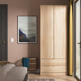 Nashville Tall 2 Drawer Wardrobe