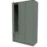 Nashville Tall Triple 2 Drawer Wardrobe