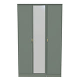 Nashville Tall Triple Mirrored Wardrobe