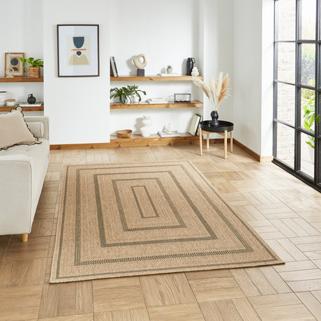 Nomad 5021 Black/Brown Modern Rug