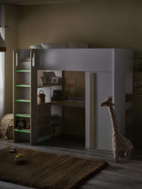 Ocean High Sleeper Bed with Desk