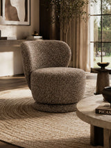 Orla Upholstered Swivel Accent Chair