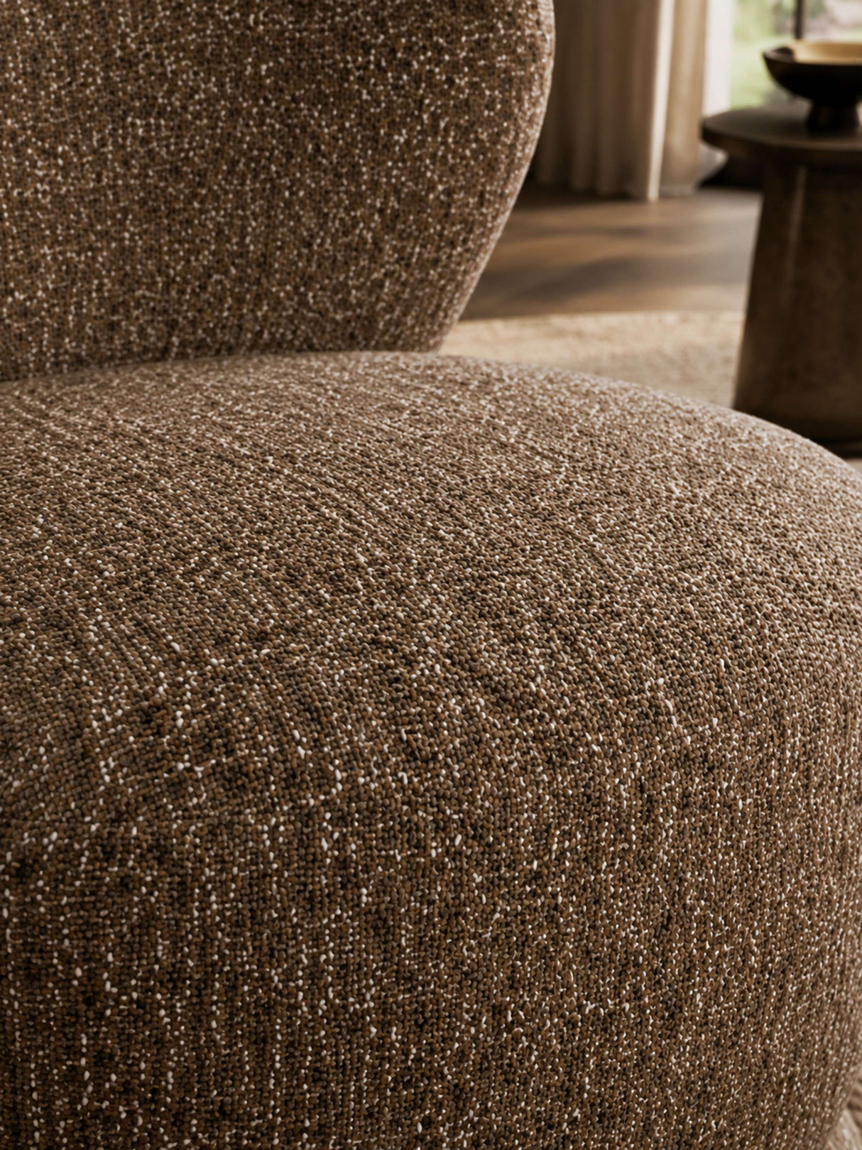 Orla Upholstered Swivel Accent Chair