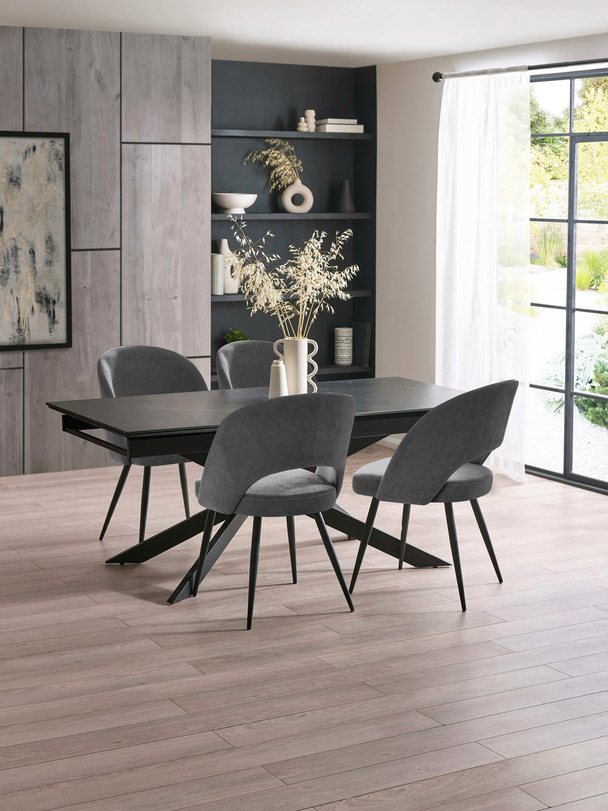 Osaka Rectangular Extending 6-8 Seater Dining Table