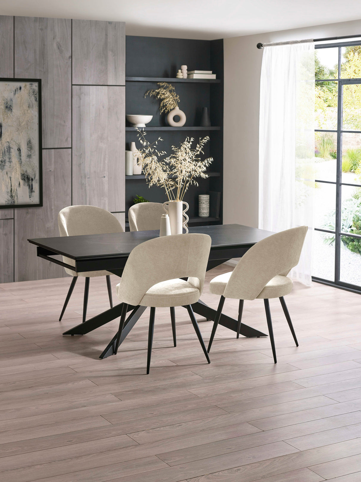 Osaka Rectangular Extending 6-8 Seater Dining Table