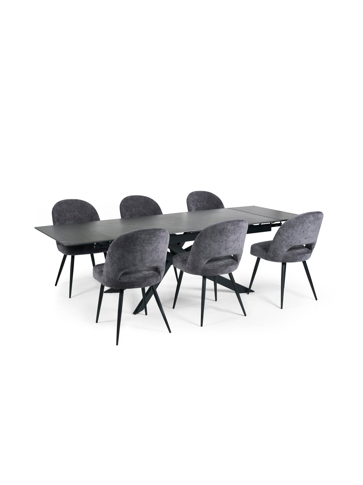 Osaka Rectangular Extending 6-8 Seater Dining Table