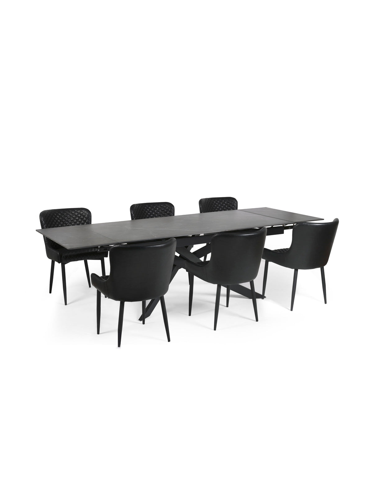 Osaka Rectangular Extending 6-8 Seater Dining Table