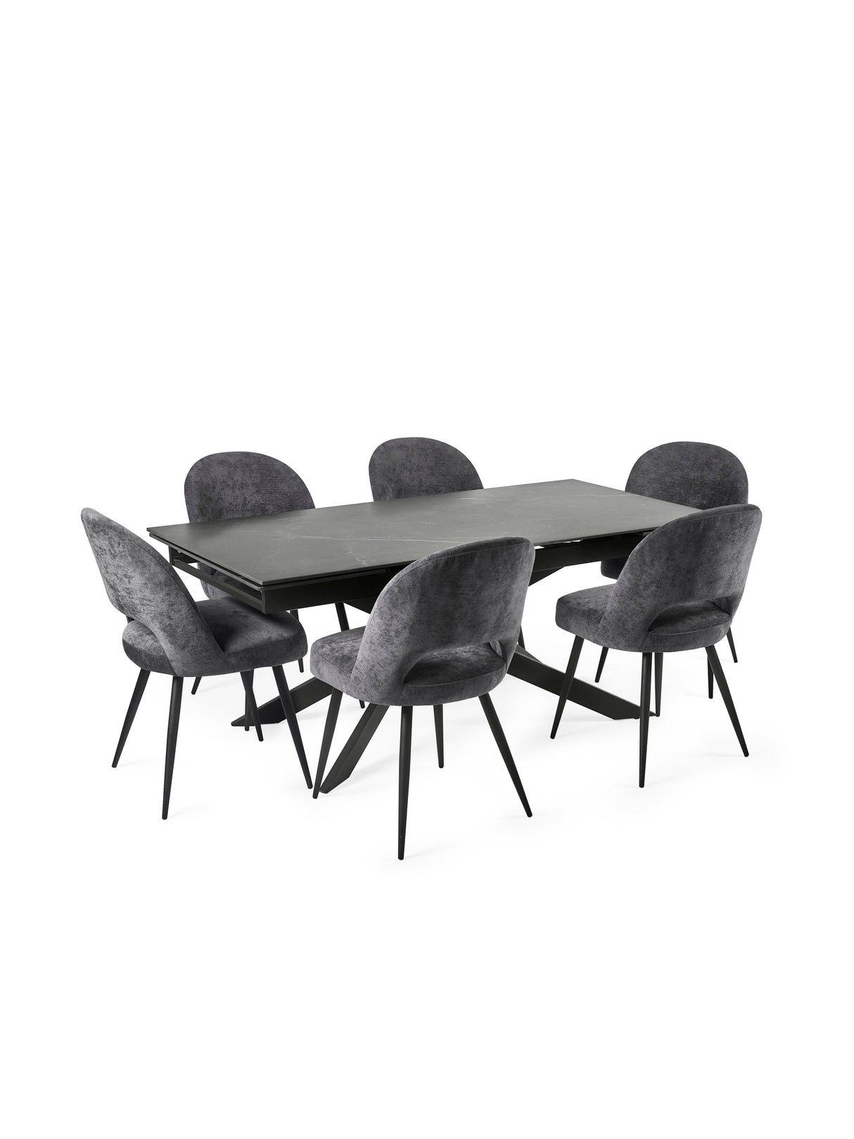 Osaka Rectangular Extending 6-8 Seater Dining Table