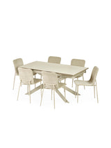 Osaka Rectangular Extending 6-8 Seater Dining Table